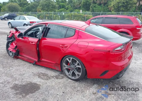2018 Kia Stinger Gt2 from USA, damaged, VIN KNAE55LC0J6012882